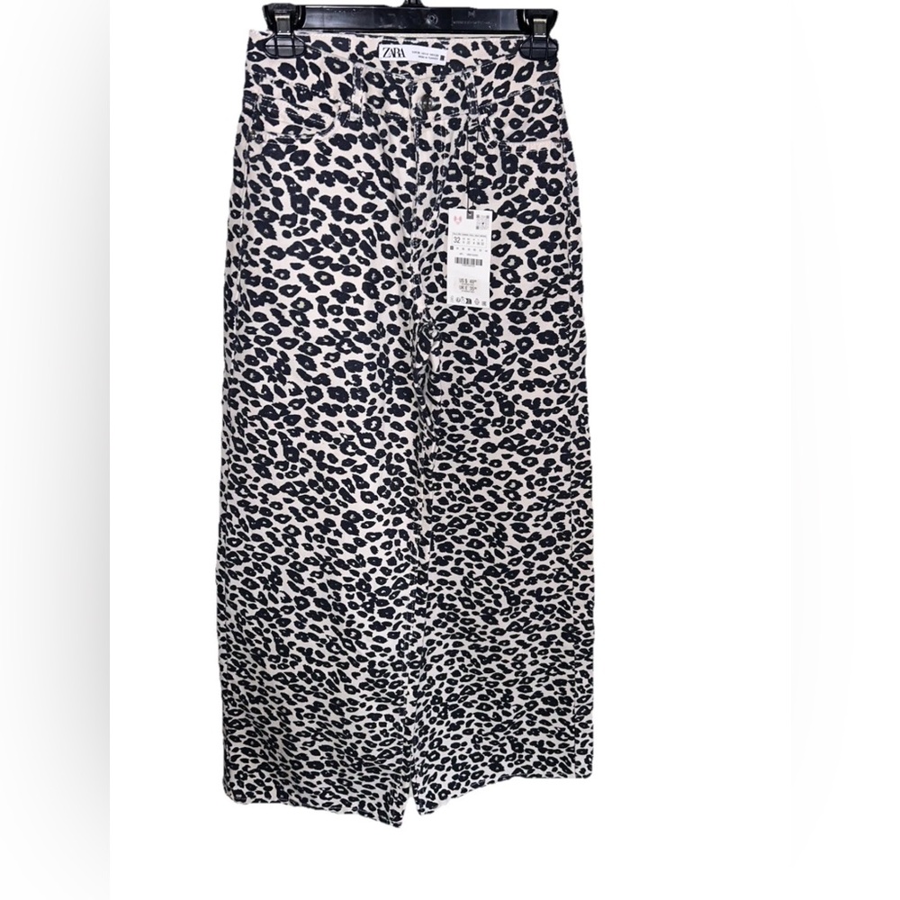 ZARA New With Tags Baggy Wide Leg‎ Women (0) extreme rare crossover zipper Jeans